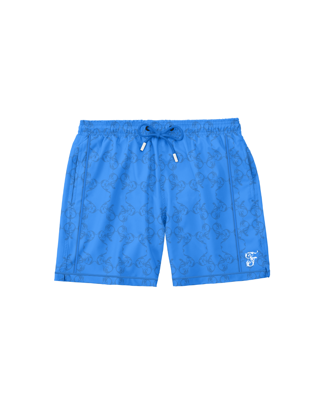 Forbes Monogram Swim Shorts