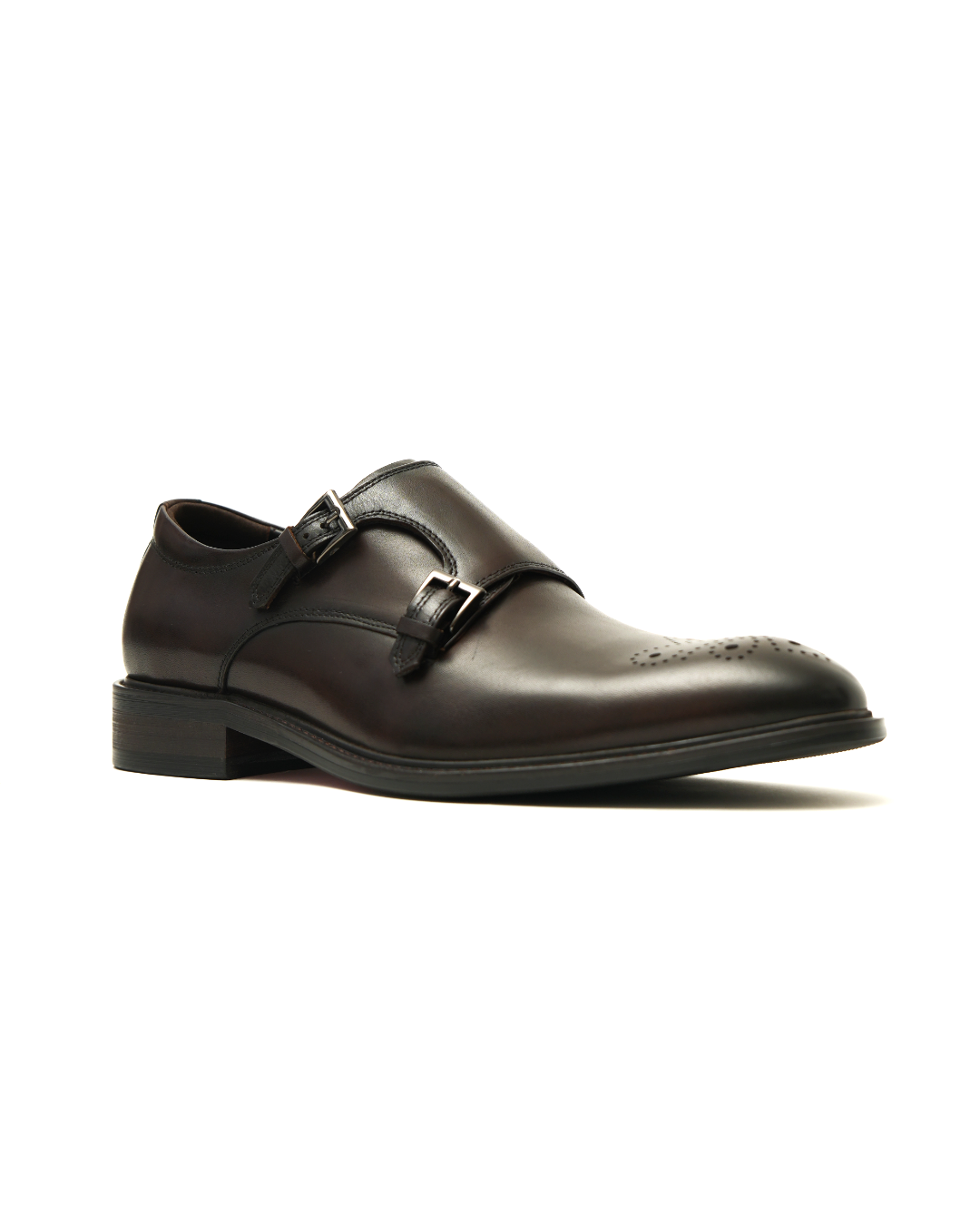 Ecco monk strap shoes shop