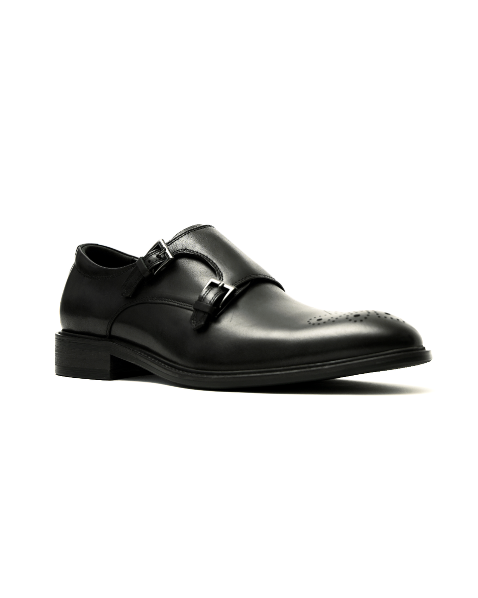 Double Monk Strap Dress Shoe